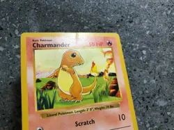 Pokemon TCG Cards SHADOWLESS Base Set Charmander 46/102 PLAYED - Image 5