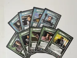 Star Trek The Next Generation CCG Black Border Lot of 200 Cards - Image 1