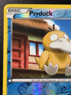 Psyduck 33/149 B&W Boundaries Crossed Pokemon Card Reverse Holo Foil Rare LP - Image 3
