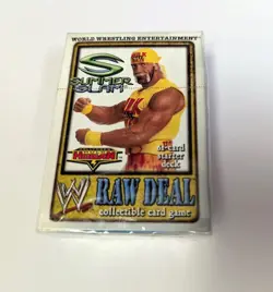 WWE Raw Deal Summer Slam Hulk Hogan CCG Sealed 61 Card Starter Deck - Image 1