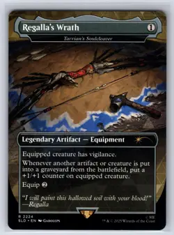 Regalla's Wrath - Tarrian's Soulcleaver 2224 Secret Lair Drop Series MTG NM - Image 1