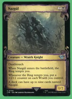 MTG Nazgul Showcase (Lord of the Rings) 0730 - Image 1