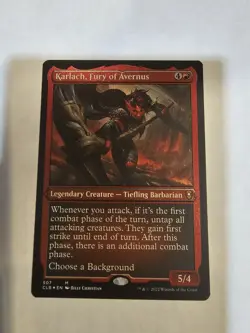 Karlach, Fury of Avernus (Foil Etched) Commander Legends: Battle for Baldur's... - Image 1