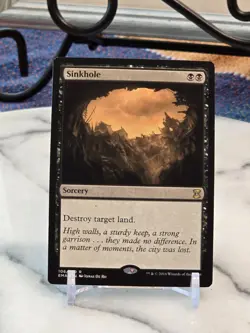 MTG Sinkhole Eternal Masters Regular LP - Image 1