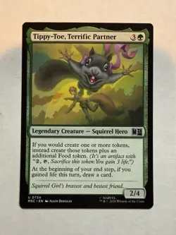 NM Tippy-Toe, Terrific Partner, MTG, Super Heroes, Magic the Gathering, 734 - Image 1