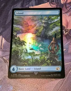 MTG *FOIL FULL ART * Final Fantasy ISLAND #298 NM - Image 1