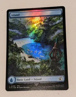 MTG *FOIL FULL ART * Final Fantasy ISLAND #298 NM - Image 2