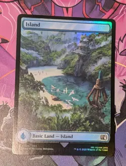 MTG *FOIL FULL ART * Final Fantasy ISLAND #298 NM - Image 3