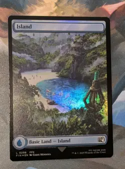 MTG *FOIL FULL ART * Final Fantasy ISLAND #298 NM - Image 4
