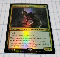 Samut, Voice of Dissent #205 (Foil) Amonkhet AKH Magic MTG M - Image 1