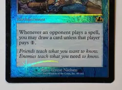 MTG Magic The Gathering RHYSTIC STUDY *Foil* PROPHECY NM Never Played Beautiful! - Image 3