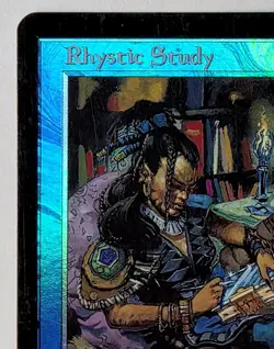 MTG Magic The Gathering RHYSTIC STUDY *Foil* PROPHECY NM Never Played Beautiful! - Image 5