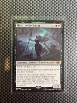 Gisa, the Hellraiser, Outlaws of Thunder Junction, MTG, Regular Print - Image 1