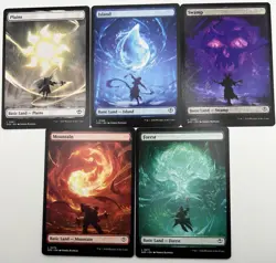 MTG Secrets of Strixhaven Full Art Land Set #267-271 Pack Fresh Near Mint - Image 1