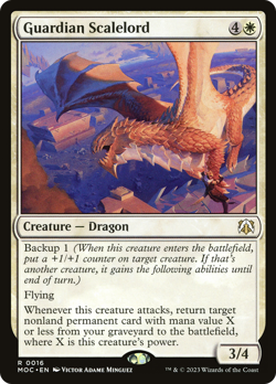 Guardian Scalelord [March of the Machine Commander] Magic MTG - Image 1