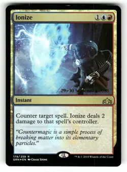 Ionize LP Foil Prerelease Guilds of Ravnica 179 MTG Rare - Image 1