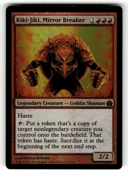 Kiki-Jiki, Mirror Breaker LP Foil From the Vault: Legends 4 MTG Promo - Image 1
