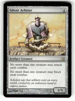 Silent Arbiter LP Fifth Dawn 150 MTG Regular Rare - Image 1