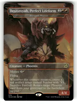 Destoroyah, Perfect Lifeform - Everquill Phoenix NM Foil Ikoria 374 MTG - Image 1