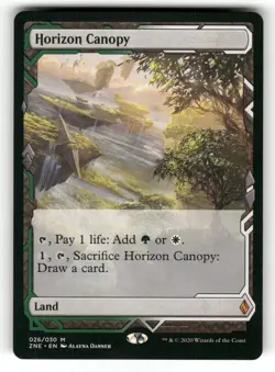 Horizon Canopy NM Zendikar Rising Expeditions 26 MTG Regular Mythic - Image 1