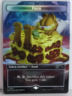 Food Token (0918) [New, Near Mint] *Foil* {Garfield SLD} - Image 1