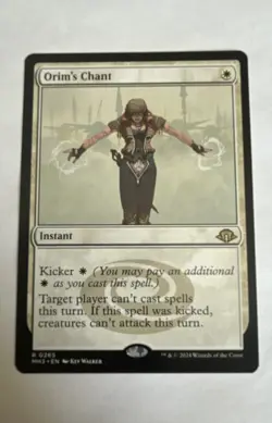 Orim's Chant Modern Horizons 3 Regular MTG - Image 1