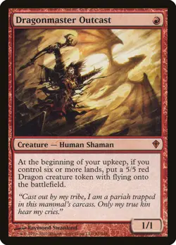 Dragonmaster Outcast - Worldwake - MTG (NM) - Image 1