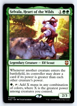 Selvala, Heart of the Wilds 246 Commander: Modern Horizons 3 Magic NM - Image 1