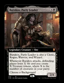 Burakos, Party Leader (Extended Art) 622 M Commander Legends: Battle for Baldur' - Image 1