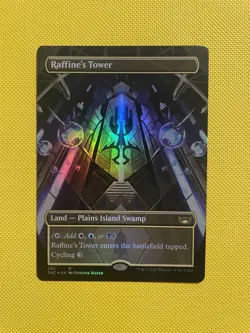 Raffine's Tower (Borderless) Streets of New Capenna Foil #292 MTG - Image 1