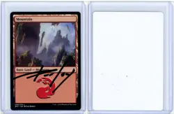 Mountain Battle for Zendikar Signed Artist Proof MTG - Image 3