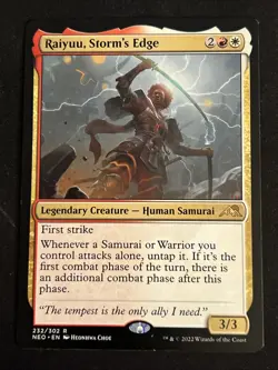 1x Raiyuu, Storm's Edge (232) Kamigawa Neon Dynasty LP MTG Magic x1 MKE - Image 1