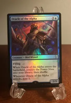 MTG Oracle of the Alpha NM-Mint Mystery Booster 2 MB2 Foil Magic The Gathering - Image 1