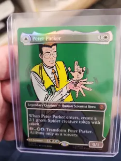 Peter Parker (0232) (Borderless) Marvel's Spider-Man Foil - Image 1