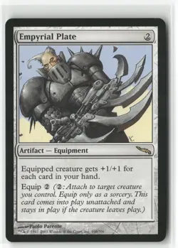 Empyrial Plate 168 Rare Mirrodin Magic: The Gathering Near Mint - Image 1
