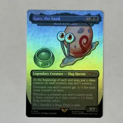 Gary, the Snail - Toxrill, the Corrosive - Rainbow Foil Secret Lair MTG SLD NM - Image 1