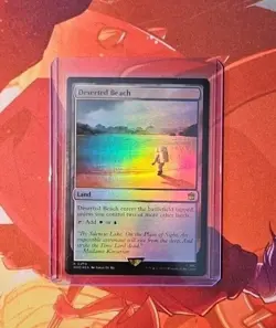 MTG Deserted Beach | NM Foil | Doctor Who (WHO) - Image 1