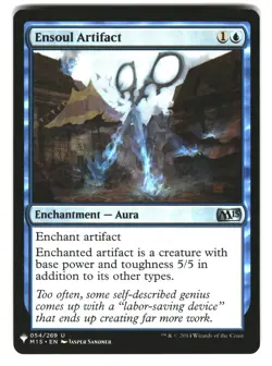 Ensoul Artifact 54 Uncommon The List Reprints Magic: The Gathering Near Mint - Image 1