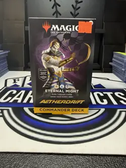 Eternal Might Commander Deck Aetherdrift Magic The gathering - Image 1