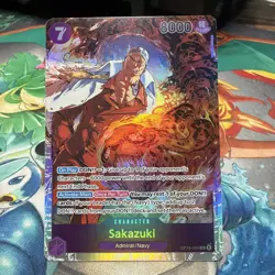 Sakazuki [OP16 - OP16-065] - NM [Foil] TCG One Piece - Image 1