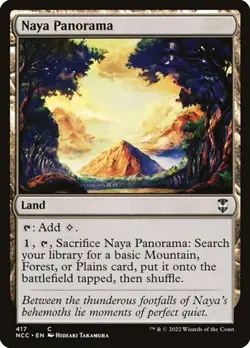 2x Naya Panorama Streets of New Capenna Commander LP MTG - Image 1