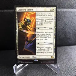 MTG Leader's Talent MTG Teenage Mutant Ninja Turtles NM - Image 1
