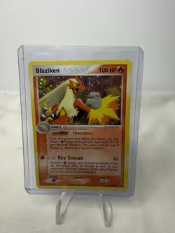 Pokemon TCG Blaziken Holo Rare Card Ruby and Sapphire 2003, 3/109 - Image 1
