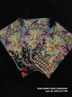 Pokemon TCG Ascending Lot Of Three Booster Packs MINT - Image 2