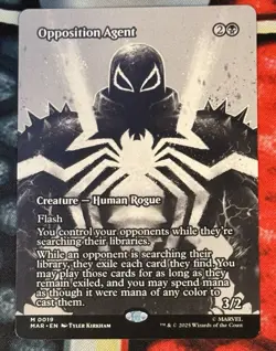 Opposition Agent - Borderless - MtG Spider-Man - NM - Image 1