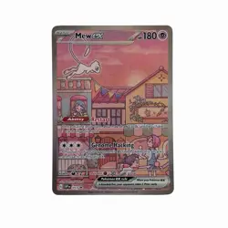 Pokemon TCG Mew EX 053 Scarlet & Violet Promo Holo Full Art NM - Image 1