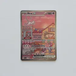 Pokemon TCG Mew EX 053 Scarlet & Violet Promo Holo Full Art NM - Image 2