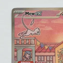 Pokemon TCG Mew EX 053 Scarlet & Violet Promo Holo Full Art NM - Image 3