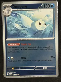Pokemon - Dewgong 022/094 - Phantasmal Flames Reverse Holo - NM - Image 1