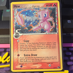 Pokemon Company Mew Delta Species 003/017 POP Series 5 Holo Rare Eng 2007 60HP - Image 1